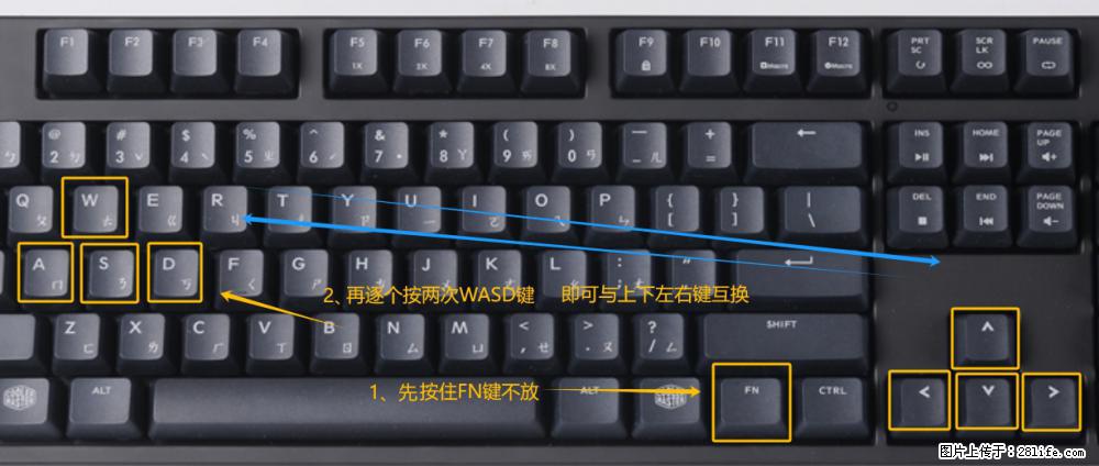 键盘，怎样把wasd键与上下左右方向键互换？ - 生活百科 - 贵阳生活社区 - 贵阳28生活网 gy.28life.net