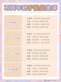 【姬存希】不同年龄，不同护肤的选择，你选对了吗？请爱惜自己！ - 贵阳28生活网 gy.28life.net